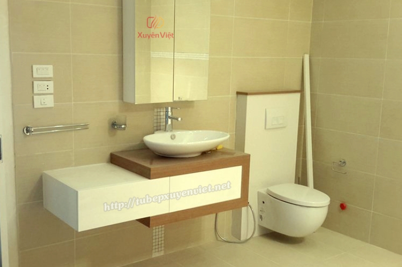Muốn phòng tắm đẹp phải sắm ngay 1 trong 16 bộ tủ lavabo này