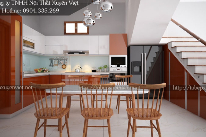 Gợi ý 3 phong cách thiết kế nhà bếp đẹp ở tầng 1