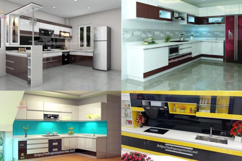 Bộ sưu tập những kiểu tủ bếp đẹp độc đáo