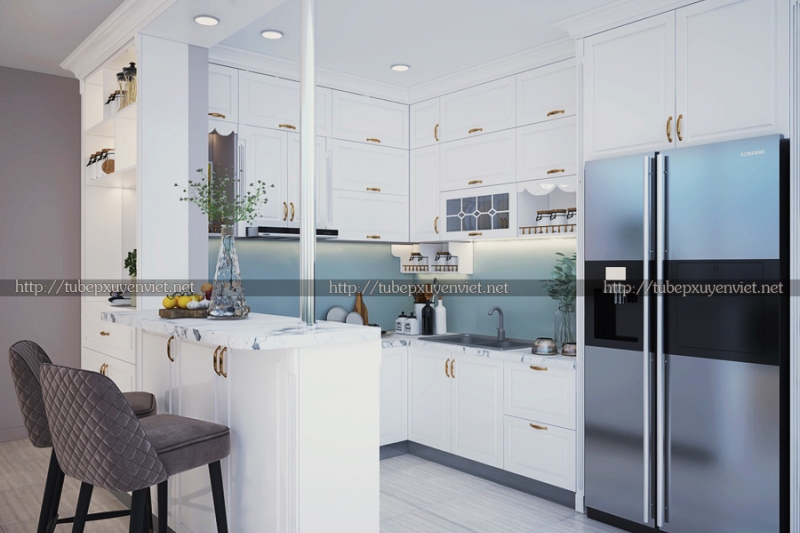 20 mẫu tủ bếp đẹp không ngắm là hối tiếc