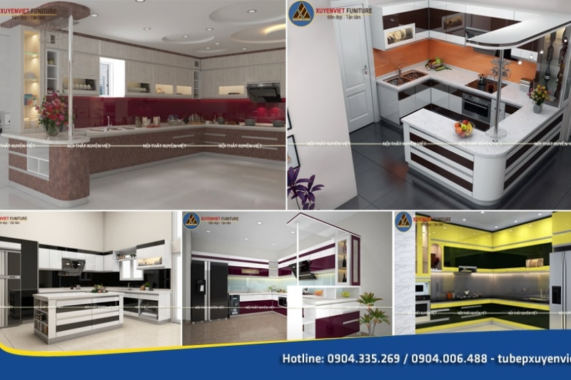 Tủ bếp nhựa Phan Thiết: Đơn vị thi công Đẹp và Chất nhất