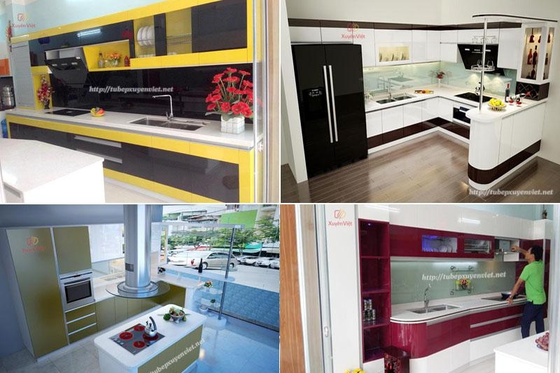 4 phong cách khác biệt của tủ bếp nhựa Xuyên Việt