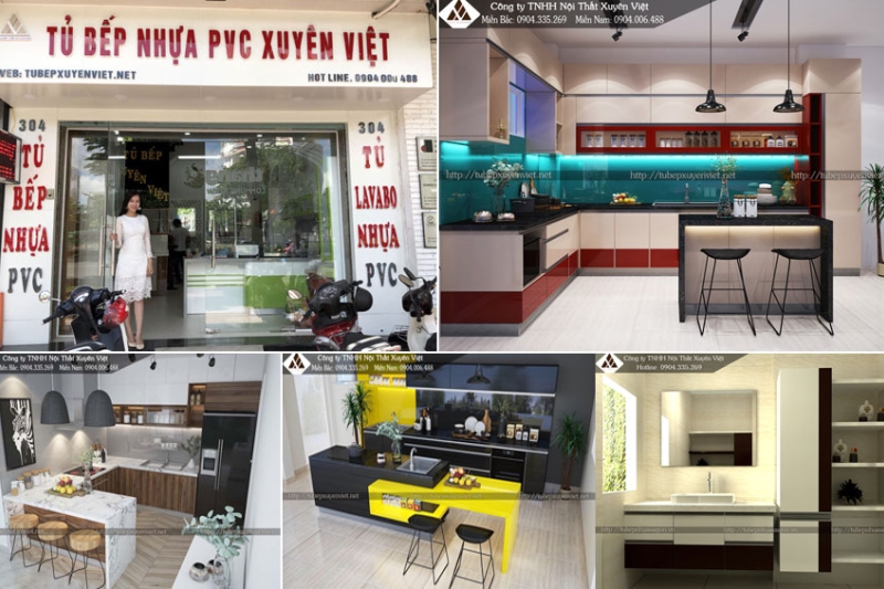 Tủ Bếp Nhựa PVC Số 1 Việt Nam