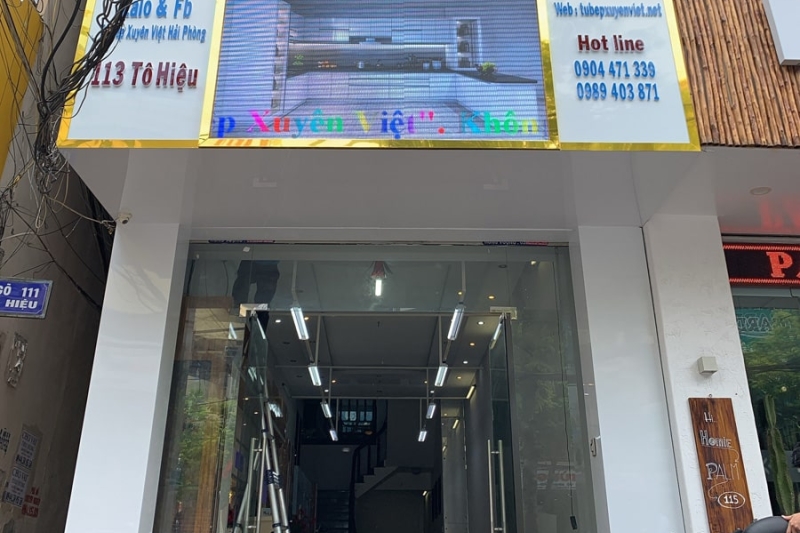 Showroom tủ bếp Xuyên Việt Hải Phòng