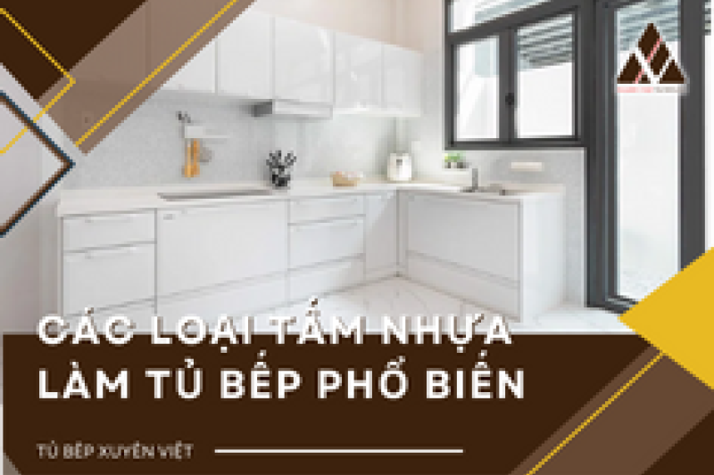  tấm nhựa làm tủ bếp 