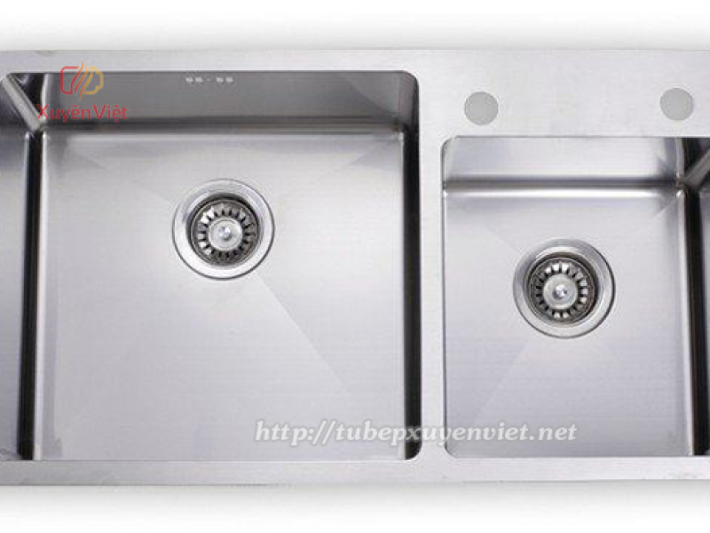 CHẬU RỬA ĐÔI GJS 8047 - INOX 304 (KOREAN)