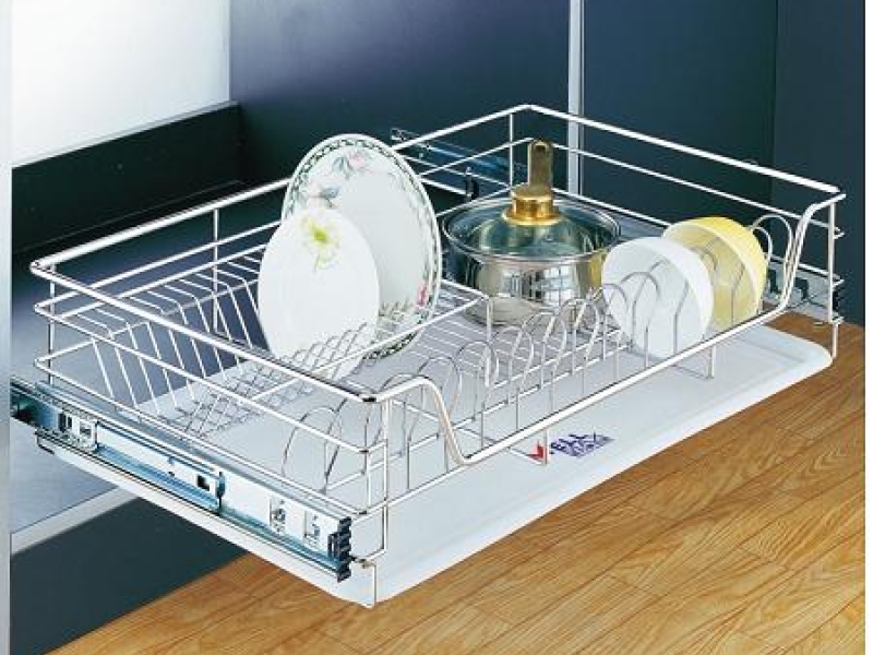 Giá rút bát inox sợi nan - Wellmax