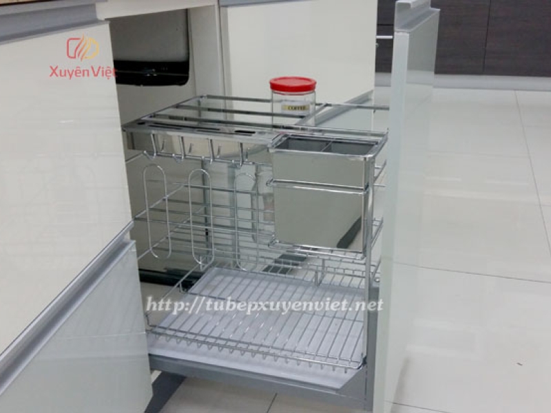 Giá dao thớt inox sợi vuông DTS