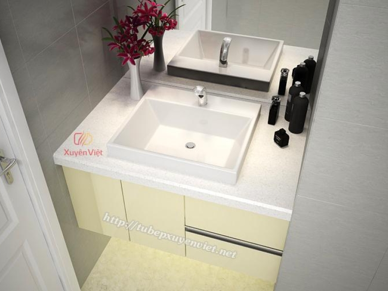 MẪU TỦ LAVABO ĐẸP XVL-527