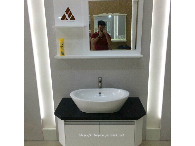 MẪU TỦ LAVABO ĐẸP BẰNG NHỰA XVL587 (HÀNG BÁN SẴN)