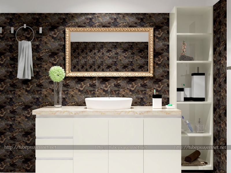 MẪU TỦ LAVABO ĐẸP BẰNG NHỰA XVL646