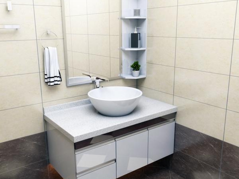 TỦ LAVABO NHỰA CAO CẤP XV108