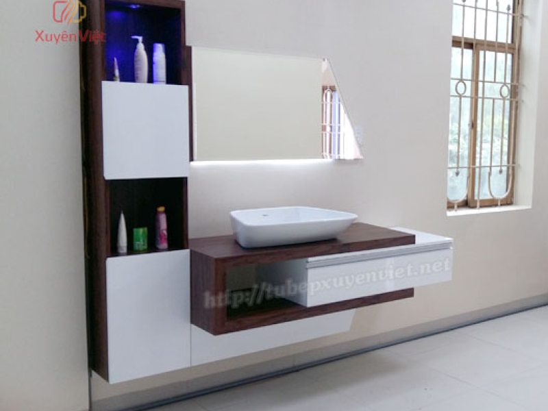 TỦ LAVABO NHỰA CAO CẤP XVL110