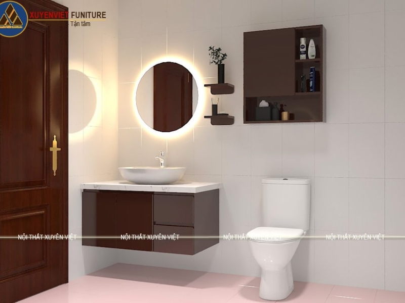 Mẫu tủ lavabo XVL815