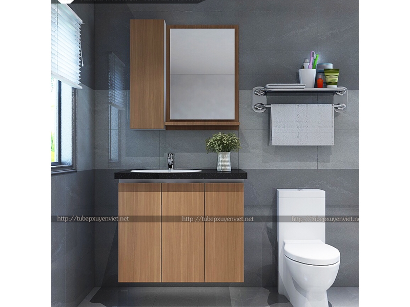 MẪU TỦ LAVABO NHỰA NHÀ VỆ SINH XVL661