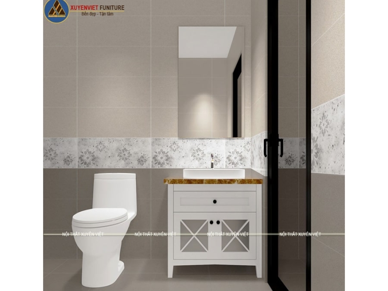 Mẫu tủ chậu lavabo XVL783 nhìn là mê liền