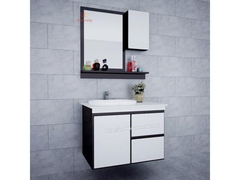 KIỂU TỦ LAVABO ĐẸP CAO CẤP XV525