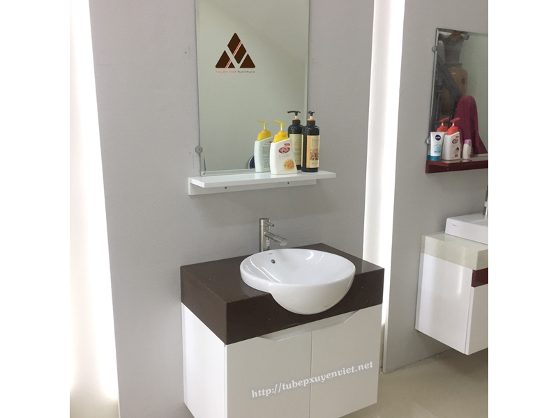 TỦ LAVABO NHỰA ĐẸP XVL581 (HÀNG BÁN SẴN)