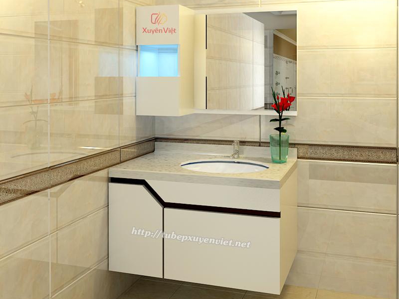 KIỂU TỦ LAVABO TREO XVL523