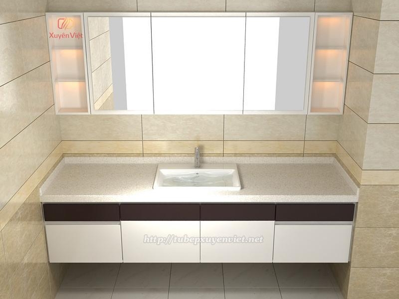 TỦ LAVABO NHỰA PVC CAO CẤP - XVL304