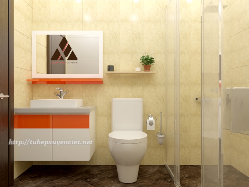 TỦ LAVABO ĐẸP XVL574