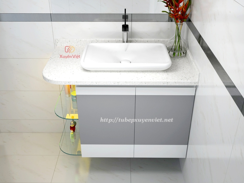 TỦ LAVABO NHỰA CAO CẤP XVL533