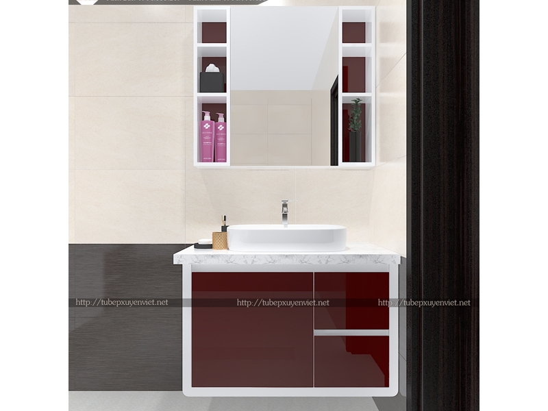 TỦ LAVABO NHỰA ĐẸP TRONG NHÀ TẮM XVL668