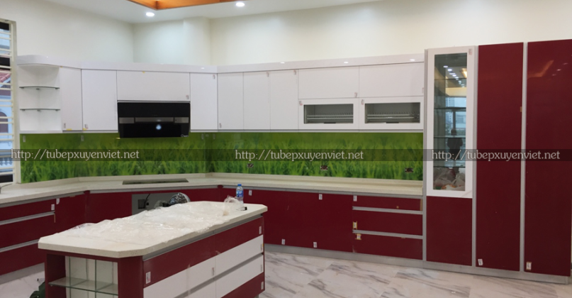 Khoe ảnh chụp tủ bếp nhựa acrylic chị Hương - Hải Phòng