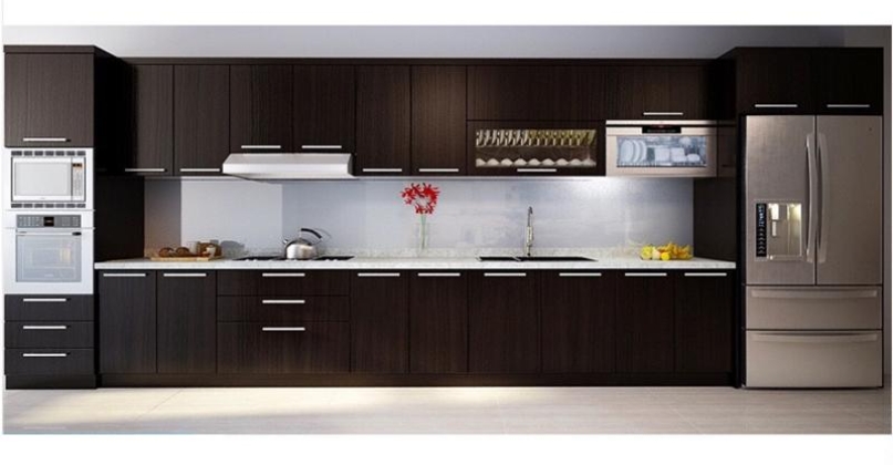 TỦ BẾP LAMINATE NHÀ ANH HUẤN - KĐT XA LA, HÀ NỘI XV161