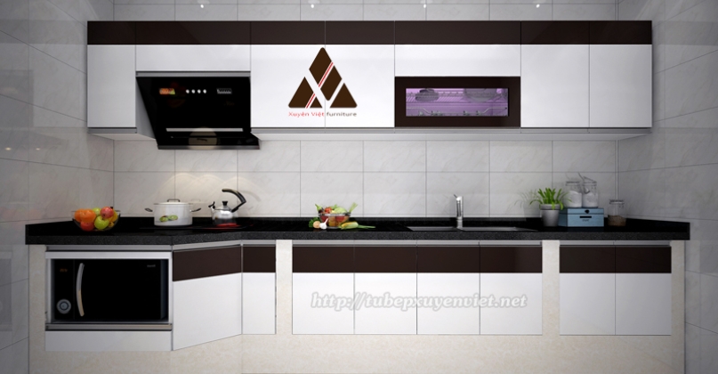 Tủ bếp cải tạo khung bê tông nhà chú Lương XV27216