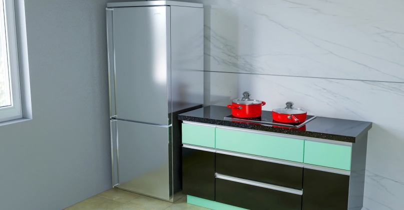 Tủ Bếp Nhựa Phủ Sơn Chữ I Nhỏ Gọn Tiện Nghi Nhà Cô Phượng Ở Bình Tân