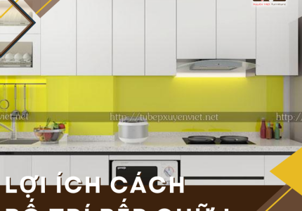 Lợi ích khi lựa chọn cách bố trí bếp chữ I