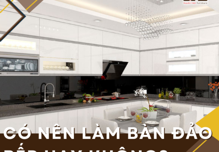 Có nên làm bàn đảo bếp hay không?