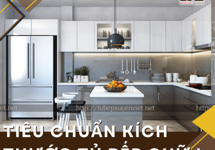  Tiêu chuẩn kích thước tủ bếp chữ L bạn phải biết