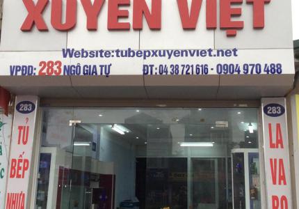 Khai trương showroom tủ bếp nhựa Xuyên Việt ở 238 Ngô Gia Tự, Hà Nội