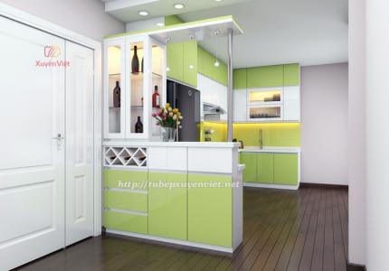 Thiết kế nhà bếp Xanh: Không gian bếp thân thiện