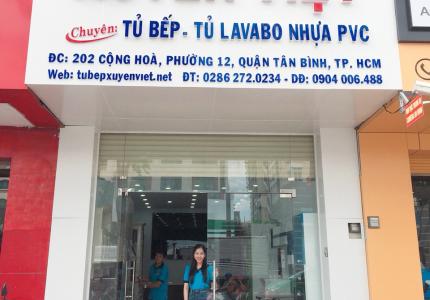 Khai trương showroom tủ bếp nhựa số 202 Cộng Hòa, Tân Bình, HCM