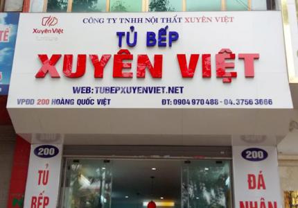 Khai trương showroom tủ bếp Xuyên Việt số 200 Hoàng Quốc Việt