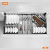 Giá xoong nồi bát đĩa inox hộp ngăn kéo hãng Garis GD01