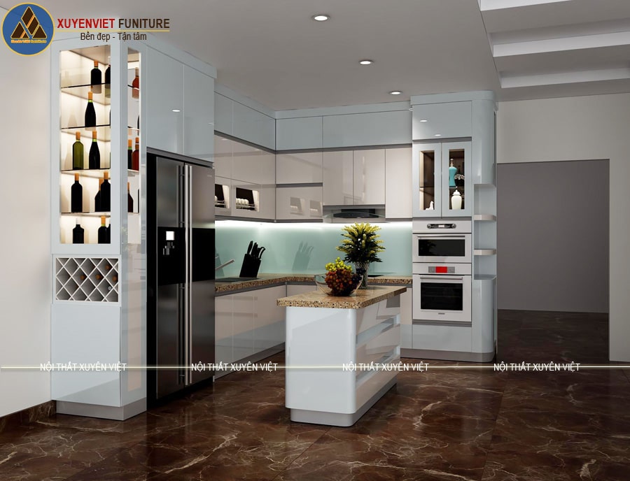 Thiết kế tủ bếp đẹp sành điệu hợp đảm bảo ai cũng phải mê Thiết kế tủ bếp đẹp sành điệu hợp đảm bảo ai cũng phải mê