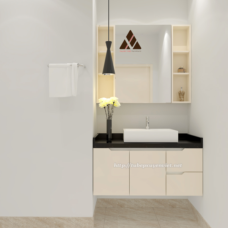 TỦ LAVABO NHỰA ĐẸP XVL573